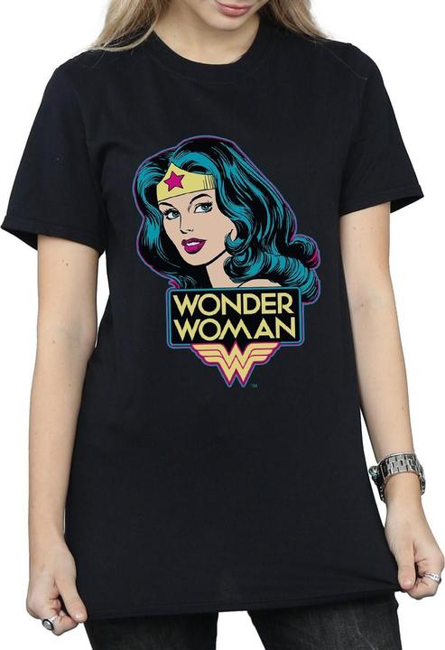 Wonder Woman Head TShirt aus Baumwolle (XL)