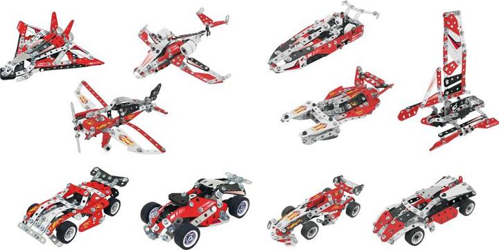 Actual product image Meccano 10in1 Racing Vehicles