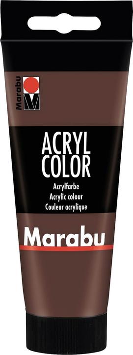 Actual product image Marabu Acrylic Color (Middle brown, 100 ml)