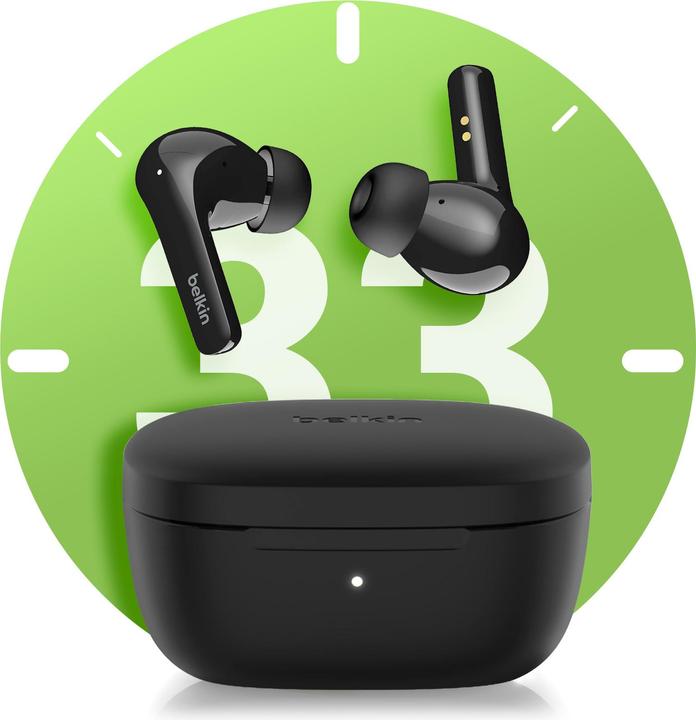 Image du produit Belkin Écouteurs SOUNDFORM Motion True Wireless (ANC, 9.90 h, Sans fil)