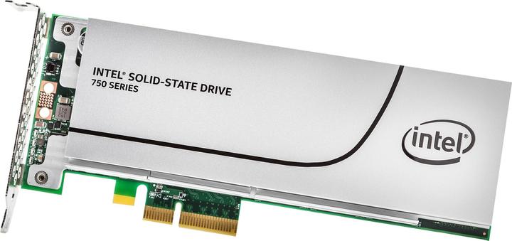 Image du produit Intel SSD série 750, NVMe (1200 Go, PCI-Express)