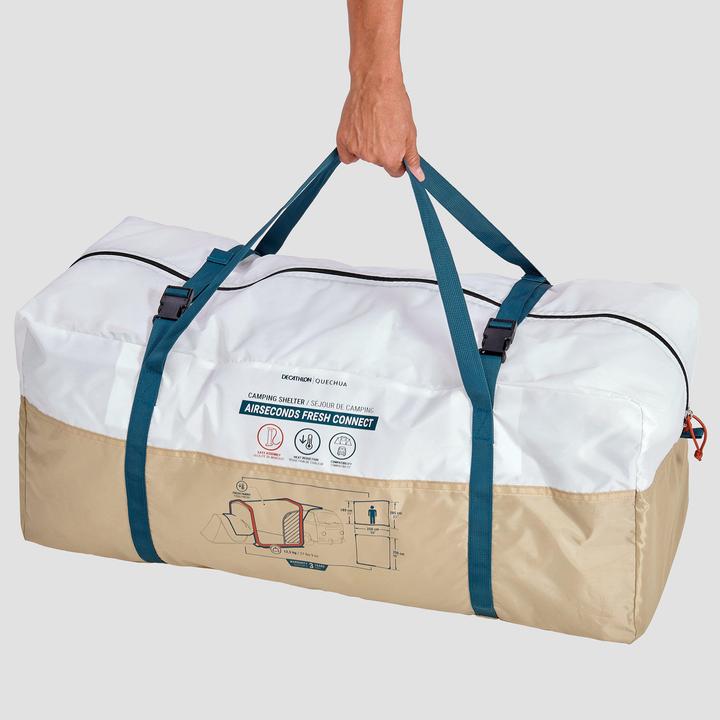 Actual product image Quechua Base Connect Airsecond Fresh (Inflatable tent, 13.02 kg, 6 persons)