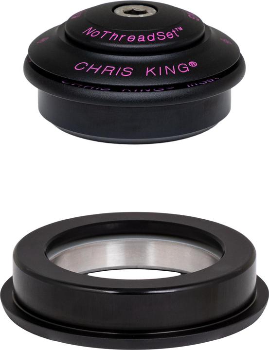 Chris King InSet I2 Tapered Headset, Steel-Bearings, 1 1/8"-1.5", GripLock, ZS44/28.6 |