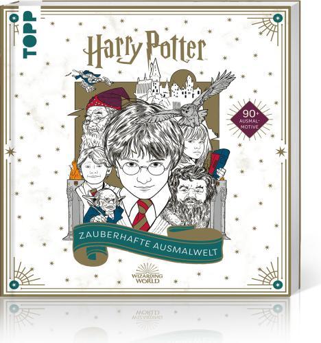 Produktbild Harry Potter - Zauberhafte Ausmalwelt