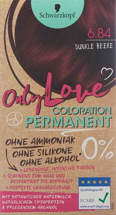 Produktbild Schwarzkopf Only Love 6.84 Dunkle Beere