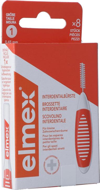Elmex Interdentalbürsten 0.45mm Orange (8 Stk) (8 x, 0.45 mm)