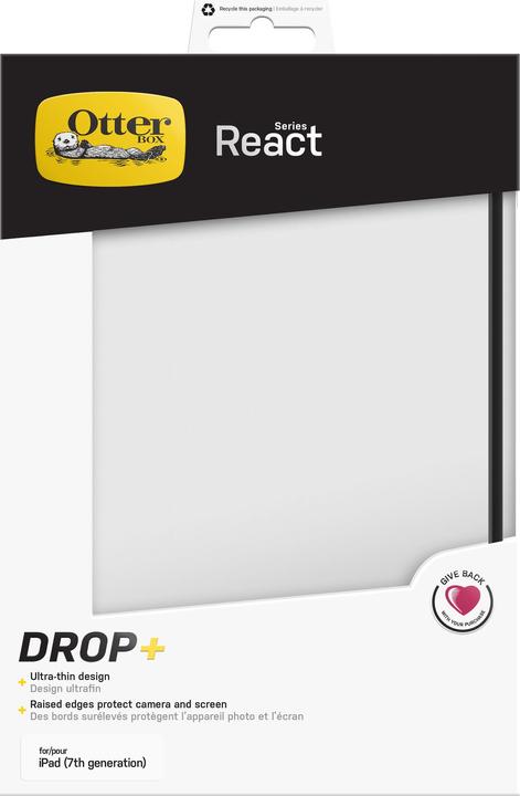 Image du produit OtterBox React (iPad 2019 (7e gène), iPad 2020 (8. Gen), iPad 2021 (9e génération))