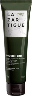 Produktbild Lazartigue Nourish 2In1 Extreme Nourishing Cleansing Balm With Shea Butter szampon do włosów 150ml (150 ml, Flüssiges Shampoo)