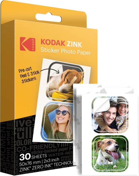 Actual product image Zink Premium (30) (Mint, M230, Zip, snap, Snap touch)