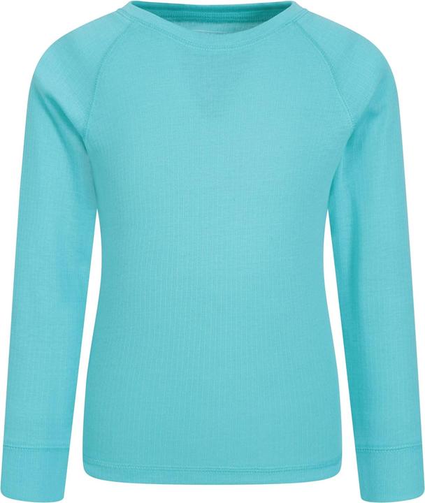 Actual product image Mountain Warehouse Childrens/Kids Talus Round Neck Base Layer Top (128)