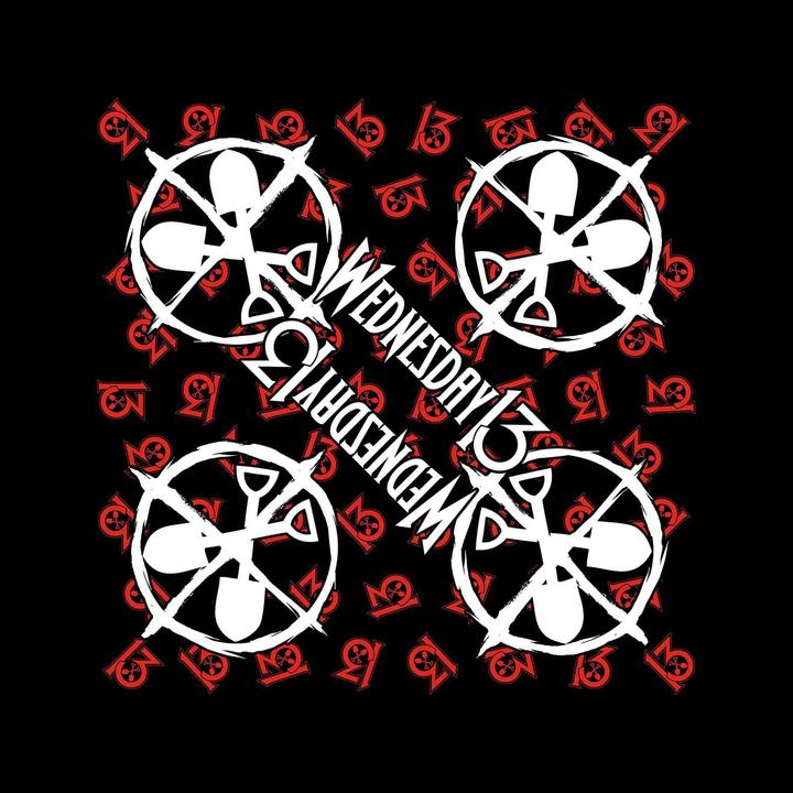 Immagine prodotto Wednesday 13 Bandana unisex per adulti con logo Shovels