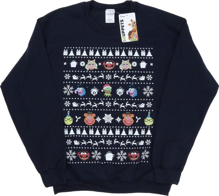 Disney The Muppets Christmas Heads Sweatshirt