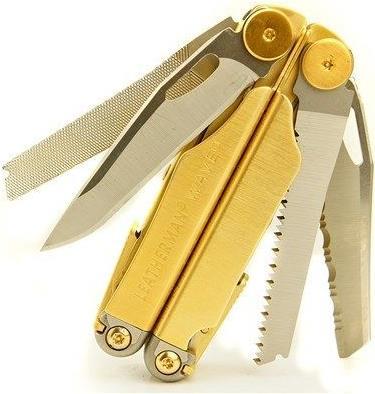 Produktbild Leatherman Wave Spezialedition Goldschale (17 Funktionen)