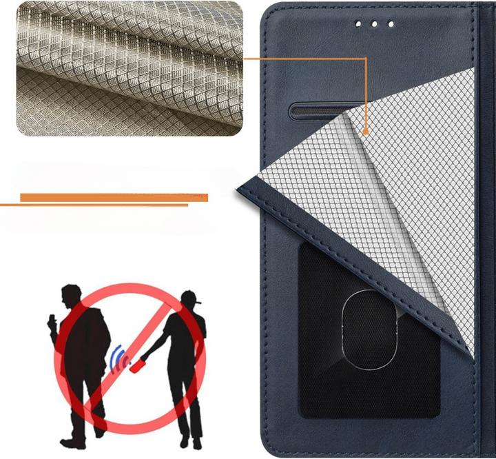 Actual product image Cover-Discount Galaxy A16 - Leather case with RFID blocker (Samsung Galaxy A16 5G)