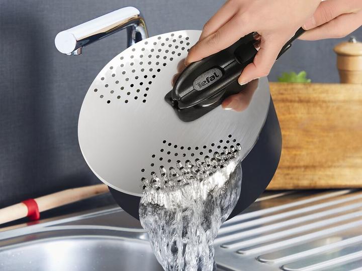 Image du produit Tefal Ingenio couvercle égouttoir L9829402 (20 cm, Métal)
