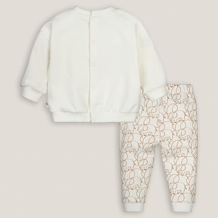 Immagine prodotto La Redoute Collections Set di felpa e pantaloni da jogging (68)