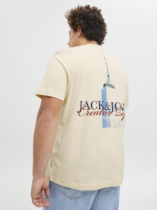 Produktbild Jack & Jones Plus Size Rückenprint T-shirt T-shirt (4XL)