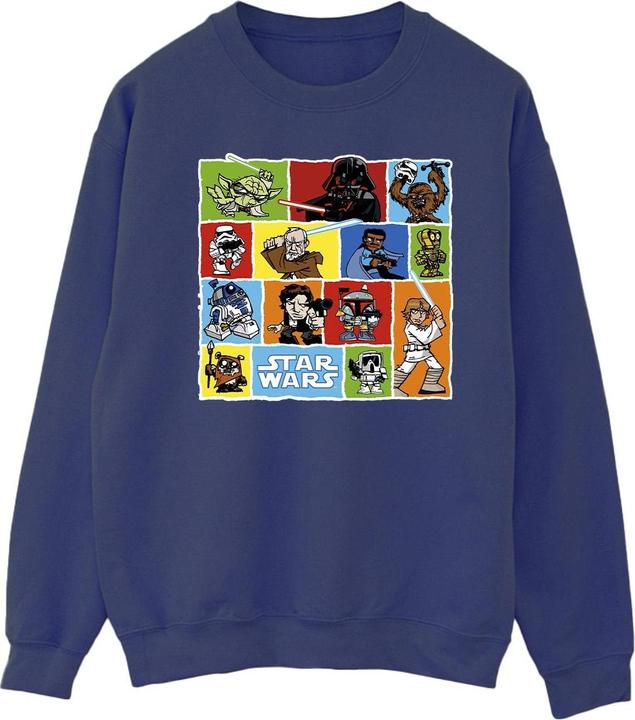 Star Wars Comic Drawing Montage Sweatshirt (M)