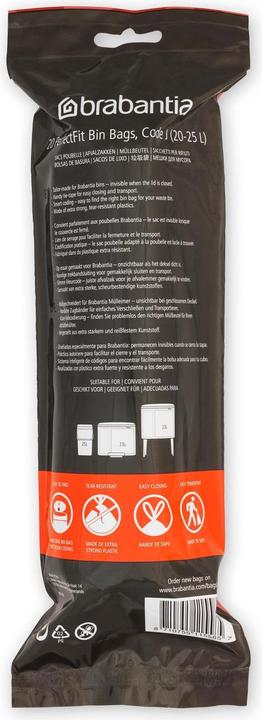 Produktbild Brabantia PerfectFit Kehrichtsack (10 x, 23 l)