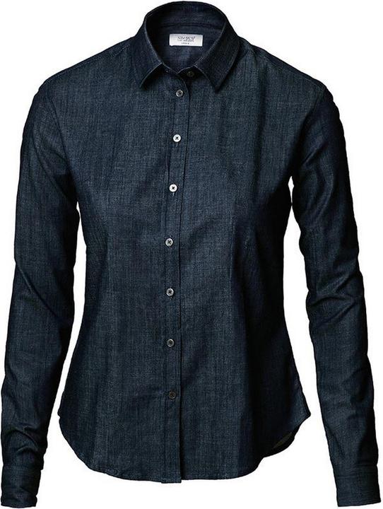 Torrance Freizeit Denim Bluse