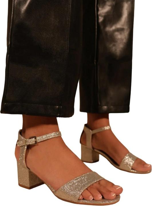 Where's That From Sandalen Adrianna Glitzer