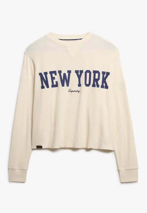 Actual product image Superdry Ath Essential Graphic L/s Top (10)