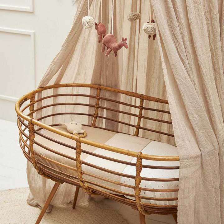 Immagine prodotto Meyco Coperta Baby Ajour - bambù - bianco sporco - 75x100cm (75 x 100 cm)