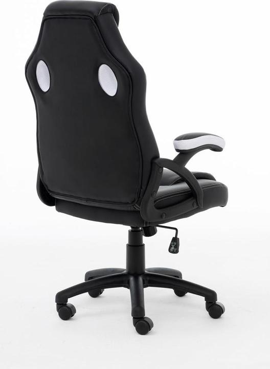 Actual product image Raptor Gaming Chair GS-40 PU + fabric black/white