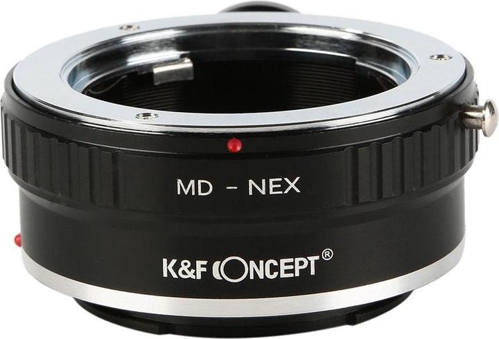 Image du produit K&F Concept Adaptateur d'objectif de haute précision, MD-NEX (avec connecteur de trépied)