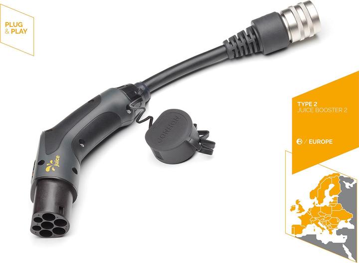 Actual product image Juice Technology Juice Booster 2 Adapter (Type 2, 22 kW, 32 A)