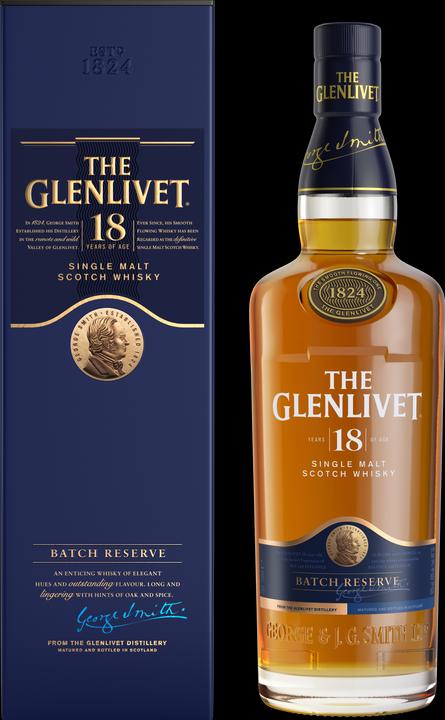 The Glenlivet 18 Years (Single Malt, Scotch Whisky, 1 x 70 cl)