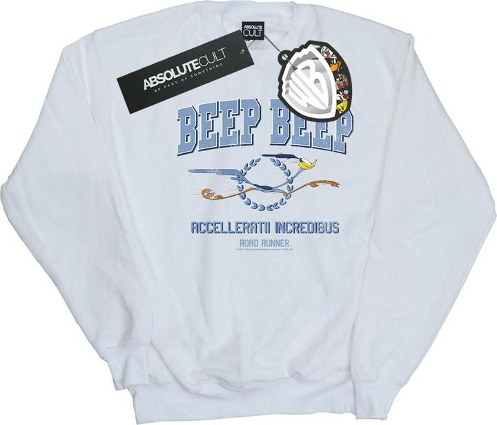 Actual product image Looney Tunes Mens Road Runner Beep Beep Sweatshirt (4XL)