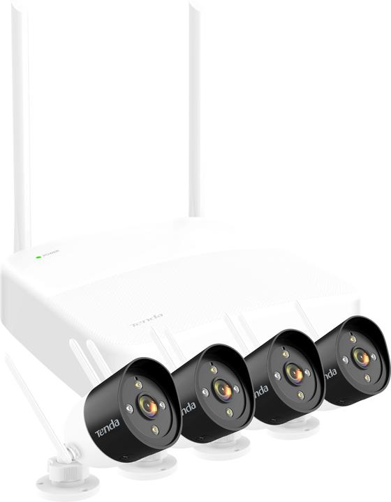 Produktbild Tenda K4W-3TC video surveillance kit Wired & Wireless 4 channels (2304 x 1296 Pixels)