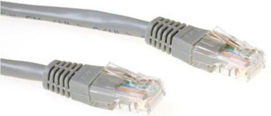 Produktbild Grey 20 meter U/UTP CAT5E patch cable with RJ45 connectors. Cat5e u/utp grey 20.00m (U/UTP, CAT5e, 20 m)