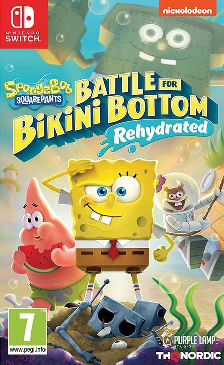 Produktbild THQ SpongeBob: Battle for Bikini Bottom - Rehydrated (Switch, DE)