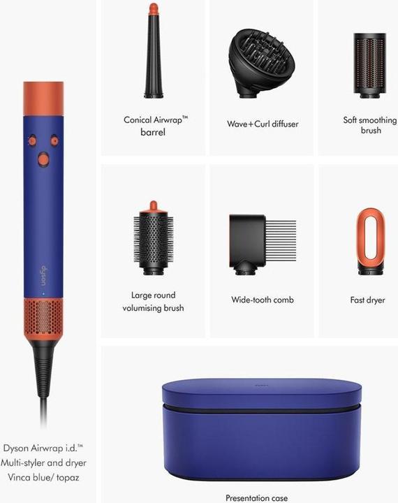 Produktbild Dyson Airwrap HS08 ID Complete Long - Violet/Topaz (16 mm)