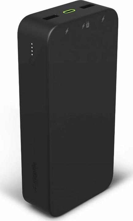 Produktbild mophie PS 20K with PD Black 20W USB C&A (20000 mAh, 20 W)