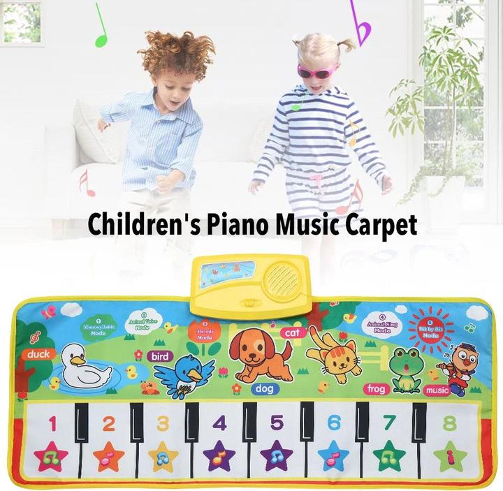 Image du produit Activity Board tapis de piano, le sol bambin jouer du clavier de musique tapis de danse grande musique