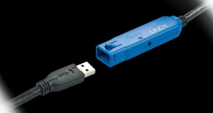 Lindy USB 3.0 active extension cable (8 m, USB 3.0)