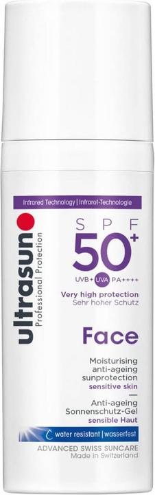 Ultrasun Face (Sonnencreme Gesicht, SPF 50+, 50 ml, 92 g)