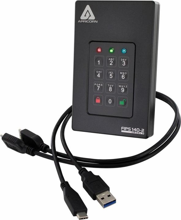 Actual product image Apricorn AFL3-5TB External hard drive 5000 GB Black (5 TB)
