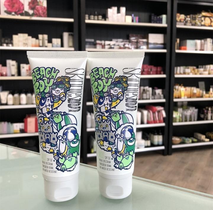 Actual product image Skinnies Beach Boy (Sun cream face, SPF 50+, 100 ml, 100 g)