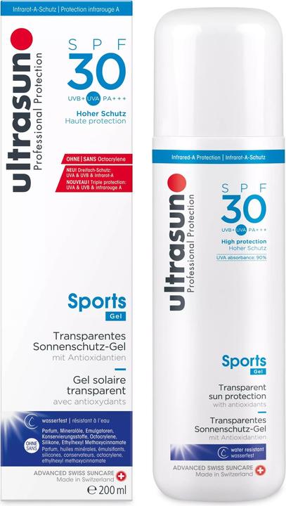 Immagine prodotto Ultrasun Spray per lo sport (Spray solare, SPF 30, 150 ml, 180 g)