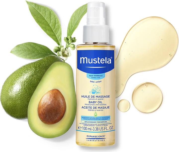 Image du produit Mustela Huile de massage pour bébé