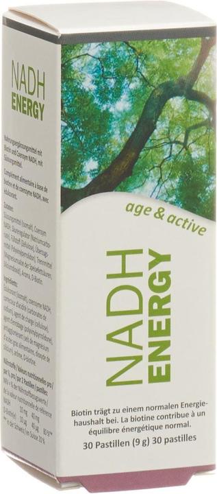 Actual product image Sanasis NADH energy age & active pastilles (30 Piece, Pills, 22 g)
