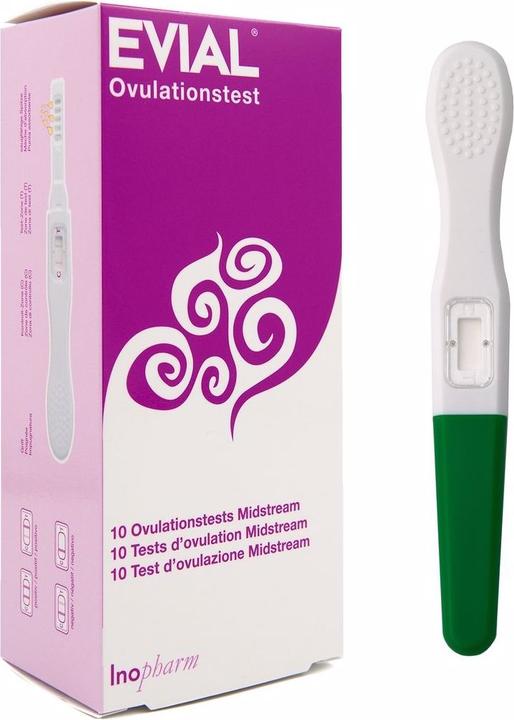 Image du produit Evial Test d'ovulation en milieu de parcours
