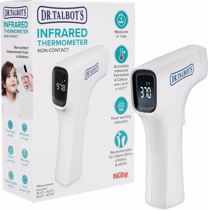 Actual product image Nuby Dr. Talbot's non-contact infrared thermometer (Non-contact)