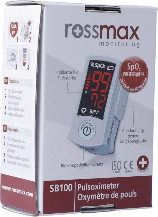 Image du produit Rossmax Oxymètre de pouls SB100