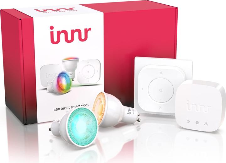 Actual product image Innr Starter Kit Spot SK 230 C-2 color - EU version (GU10, 6 W, 350 lm, 1 x, G)