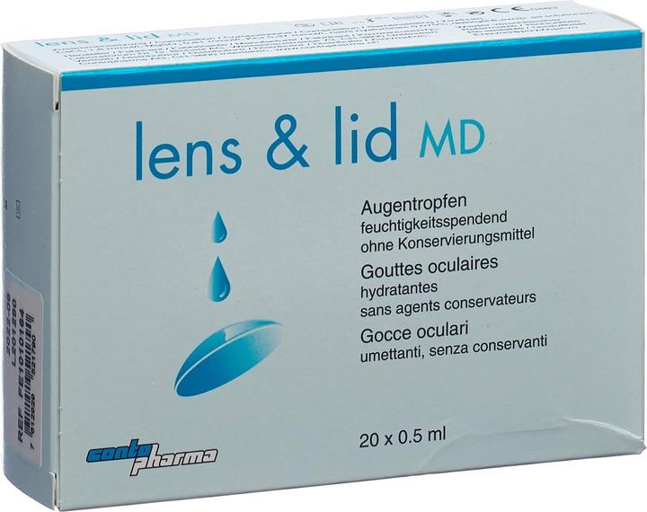 Contopharm lens & lid Comfort Monodosen (Hartlinsenpflege, 0.50 ml)